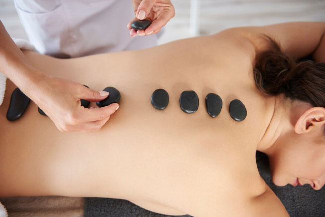 hot stone massage therapy in Mississauga