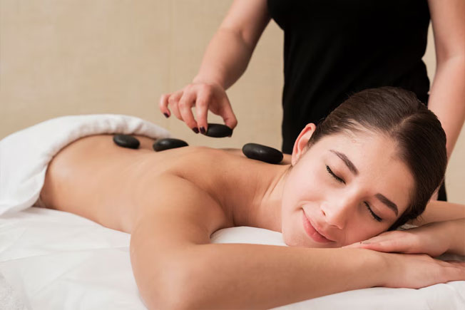 hot stone massage therapy in Mississauga